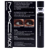 MAC MacStack Mascara Superstack Brush during application delivers instant volume.