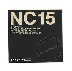 MAC Studio Fix application using 129S brush delivers buildable coverage and pore minimization.