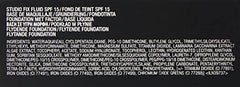 MAC Studio Fix Fluid Foundation brush application demonstrates buildable coverage