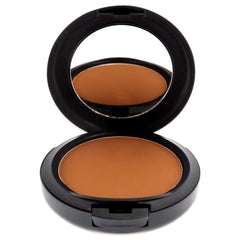 MAC Studio Fix Powder Foundation NW45 applying buffing technique for seamless blend