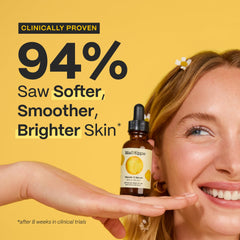 Mad Hippie serum being applied for daily brightening and even tone