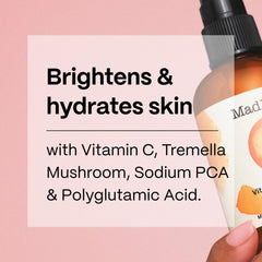 Mad Hippie Vitamin C Toning Mist packaging showcased emphasizing vegan, cruelty-free skincare.