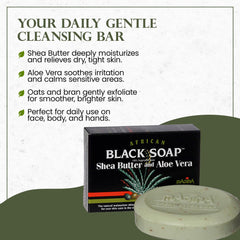Madina soap with shea butter and aloe vera hydration
