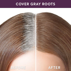 Madison Reed formula with keratin, argan oil, and ginseng nourishes hair.