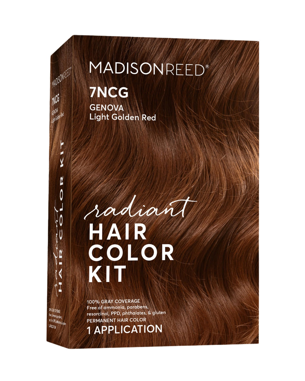 Madison Reed Radiant Color Kit 7NCG cover showing packaging for at-home color