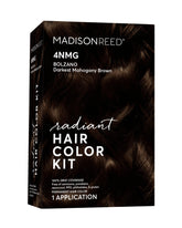 Madison Reed Radiant Color Kit bottle pour demonstrates precise mixing for even shade results