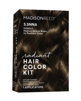 Madison Reed Radiant Color Kit box front shows premium shade for resistant grays.