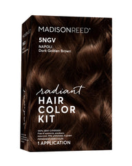 Madison Reed Radiant Color Kit box front shows premium salon-grade color packaging