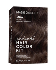 Madison Reed Radiant Color Kit box front showcases premium salon-grade color kit