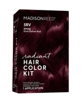 Madison Reed Radiant Color Kit dark garnet box showcases professional at-home color packaging