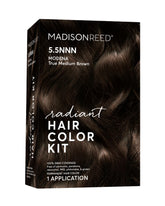 Madison Reed Radiant Color Kit Modena bottle close-up for rich color preparation