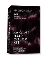 Madison Reed Radiant Hair Color Kit bottle shows 4VR shade for long-lasting gray coverage.