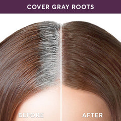 Madison Reed two-brush setup during application enables precise brow fill and hairline reinforcement.