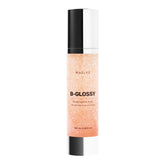 Maëlys B-GLOSSY serum bottle closeup highlighting hydration-boosting formula for smoother skin