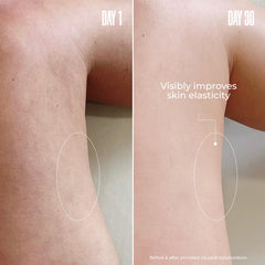 MAËLYS B-FOXY application on thigh enables easy massage and absorption.