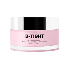 MAËLYS B-TIGHT leave-on mask bottle close-up showing premium formula for smoother-looking skin.