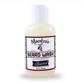 Maestro's Classic Beard Wash bottle pour shows easy application and grooming prep.
