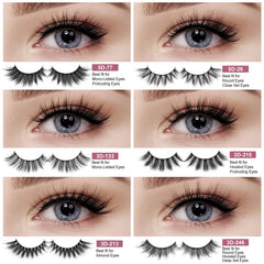 MAGEFY reusable lashes with portable boxes for easy storage