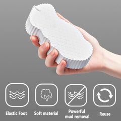 Magic Exfoliating Bath Sponge shows high absorbency for a smooth shower glide