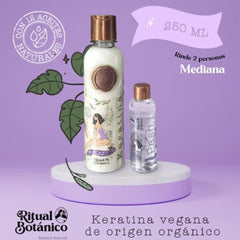 MAIKE AMOUR Ritual Botanico 12-oil formula ingredients display for nourishment