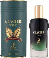 Maison Alhambra Glacier Bold bottle front view for versatile unisex fragrance suitable for daily wear.