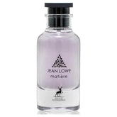 Maison Alhambra Jean Lowe Matiere bottle on display for formal evenings.