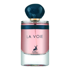 Maison Alhambra La Voie bottle; versatile daytime wear with citrus and florals.