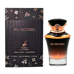 Mia Dolcezza unisex fragrance profile highlights woody floral notes