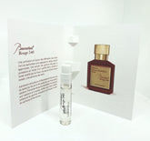 Maison Francis Kurkdjian Baccarat Rouge 540 Extrait sample spray 2ml for travel fragrance exploration.