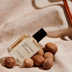 Maison Louis Marie roll-on on pulse points delivers intimate fragrance release