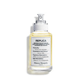 Maison Margiela Replica Afternoon Delight bottle front view, ideal for autumn warmth.