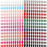 Maitys 720 piece nails package overview for versatile DIY manicures