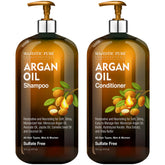 Majestic Pure Argan Oil Shampoo bottle for silky hair
