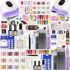 Major Dijit acrylic nail kit 36W LED lamp for fast curing and salon-quality nails at home