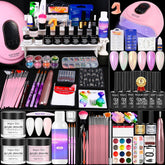 Majordijit acrylic nail kit starter set white pink image shows beginner-friendly manicure supplies