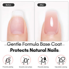 Makartt apex-building gel shaping a natural nail lift.