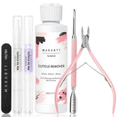 Makartt Cuticle Remover Liquid Bottle helps quick cuticle softening for smoother nail prep.
