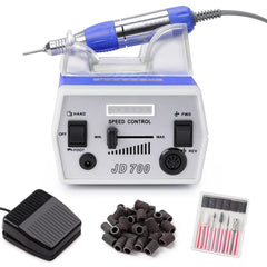 Makartt JD700 front-view nail drill highlights precise control and power.