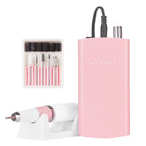 Makartt Malory nail drill front view showing compact portability for home or salon use