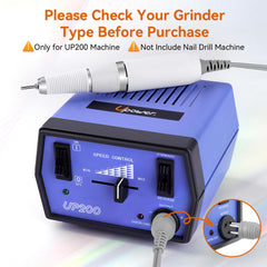 Makartt nail drill handpiece 3 pins for quick, secure bit changes
