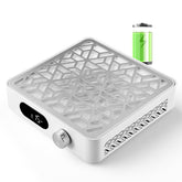 Makartt Nail Dust Collector unit shows compact cordless design for a portable nail tech workflow.