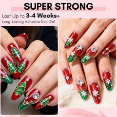 Makartt Rhinestone Glue for 3D art creating durable nail designs