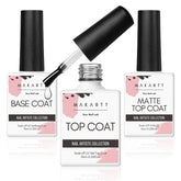 Makartt No Wipe Gel Top Coat Matte Finish for velvety nails with durable protection.