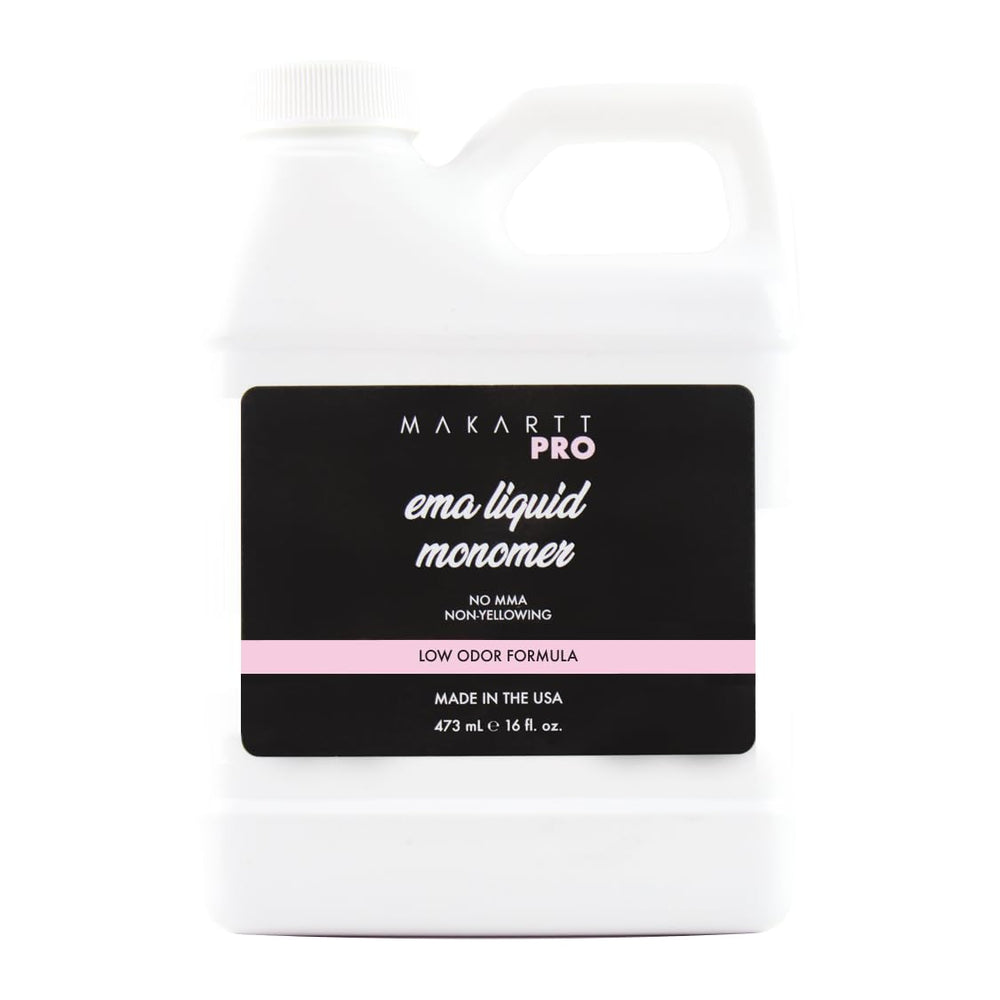 MakarttPro liquid monomer low-odor bottle supports comfortable acrylic application for pros