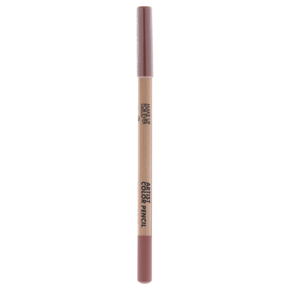 Make Up For Ever Artist Color Pencil 606 Wherever Walnut swatch highlights blendable color for precise lines.