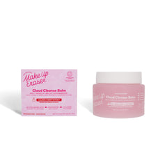 MakeUp Eraser Cloud Cleanse Balm texture swatch demonstrates melting oil action for waterproof makeup