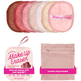 MakeUp Eraser Original Set demonstrates water-only makeup removal for a clean, refreshed face.