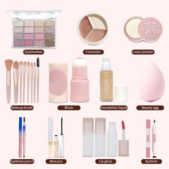 Makeup Kit for Women eyeshadow palette with rich pigment for versatile looks.