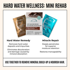 Malibu C Miracle Repair protein mask being applied to hair for moisture