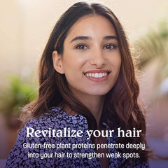 Malibu C Miracle Repair application spread demonstrates rich conditioning